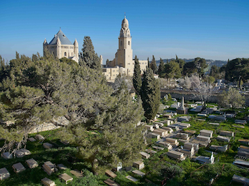Zion Dormitio Friedhof